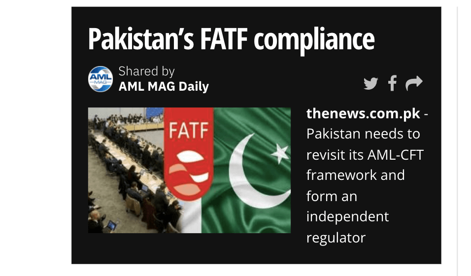 Pakistan AML - FATF